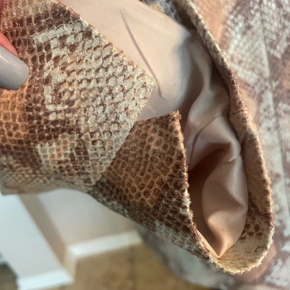 Chico’s Animal Print Open Style Jacket - Picture 6 of 16